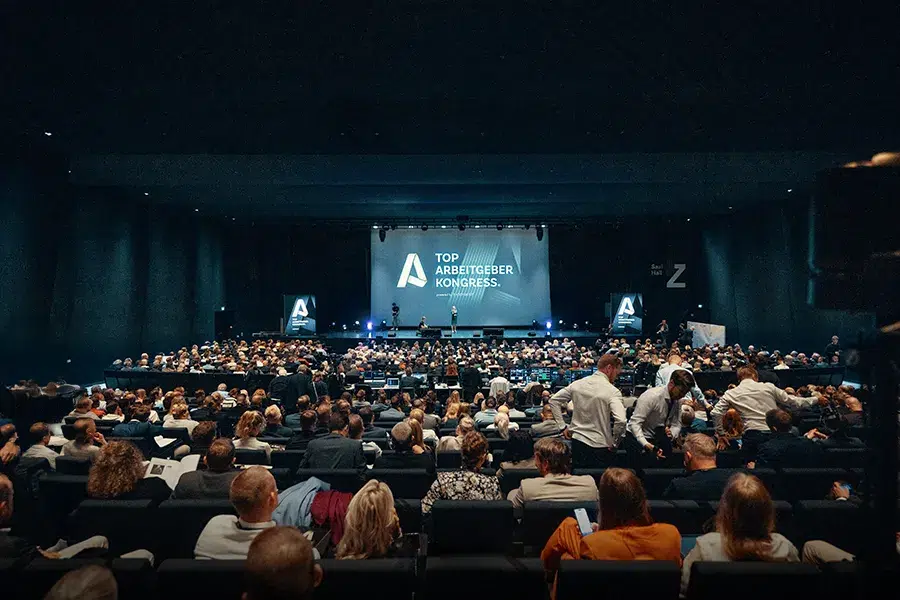 Saal im CCH Hamburg